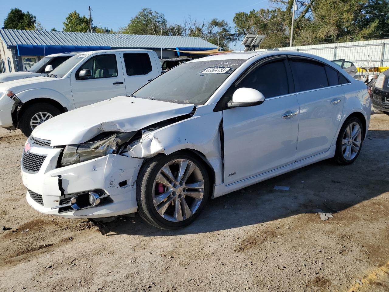 2012 Chevrolet Cruze Ltz vin: 1G1PH5SC6C7128517