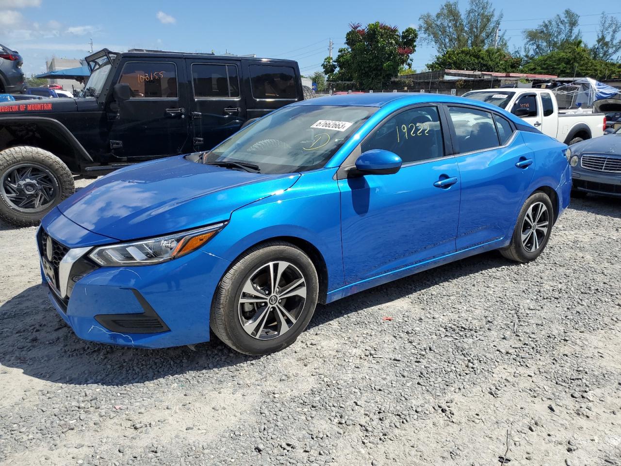 3N1AB8CV4NY279084 NISSAN SENTRA 2022