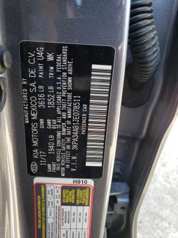 2018 KIA RIO EX - 3KPA34AB1JE078511
