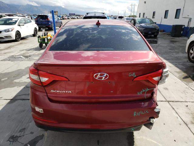 5NPE24AF0GH359369 Auction: COPART Lot: 69456213 Location: UT - OGDEN 5NPE24AF0GH359369 HYUNDAI SONATA 2016 RED Photo 6