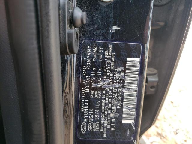 KMHCT5AEXFU199633 Hyundai ACCENT GS