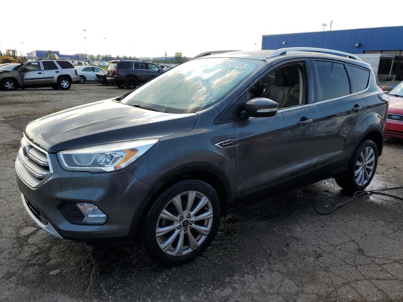 2017 Ford Escape Titanium vin: 1FMCU0JD0HUE33725