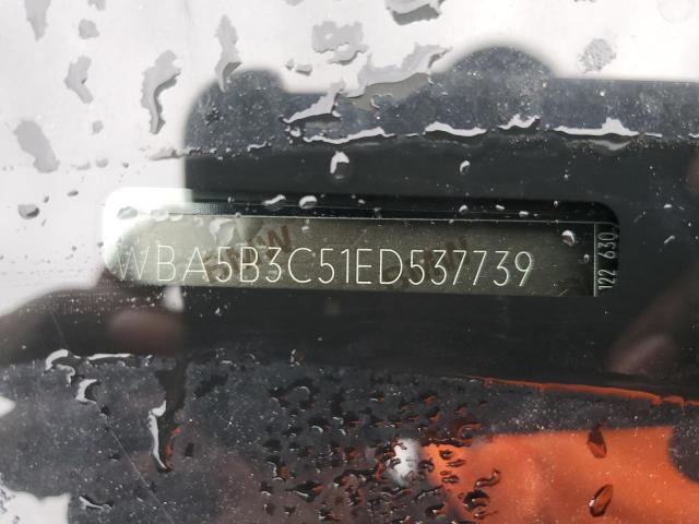 2015 BMW 5 SERIES WBA5B3C51ED537739