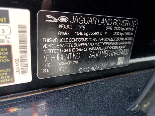 SAJAR4BG1HA974430 Jaguar XE