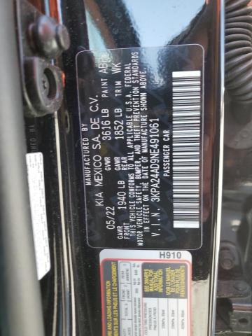 3KPA24AD9NE491061 Kia Rio LX 12