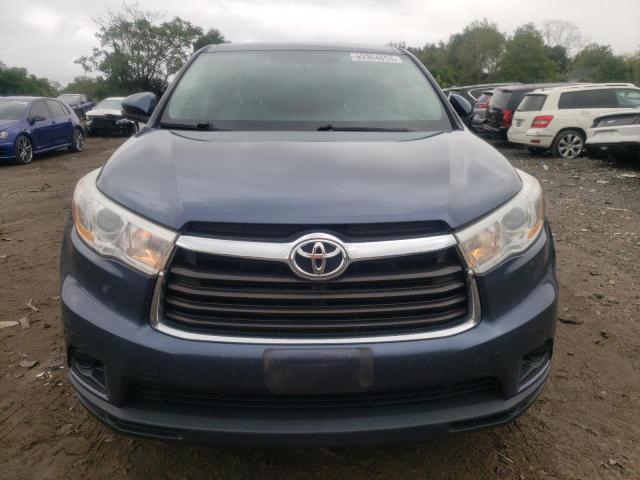 VIN 5TDZARFH8ES008521 2014 Toyota Highlander, LE no.5