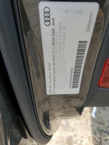 2019 AUDI RS5 WUABWCF50KA907035
