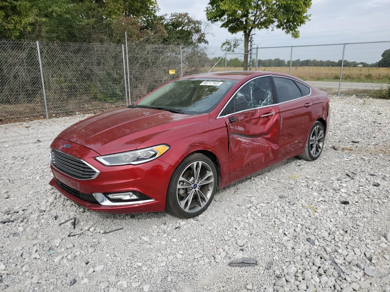 3FA6P0D97HR119258 FORD FUSION 2017