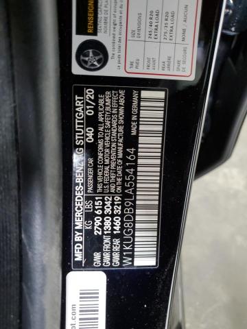 W1KUG8DB9LA554164 Mercedes-Benz S 560
