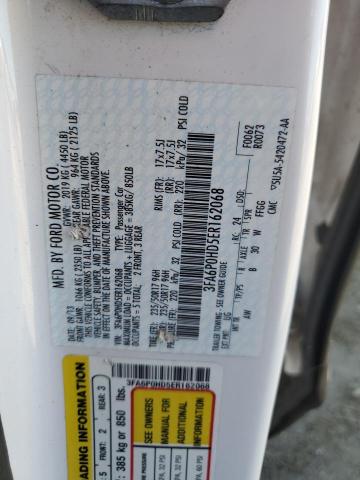 3FA6P0HD5ER162068 Ford FUSION SE