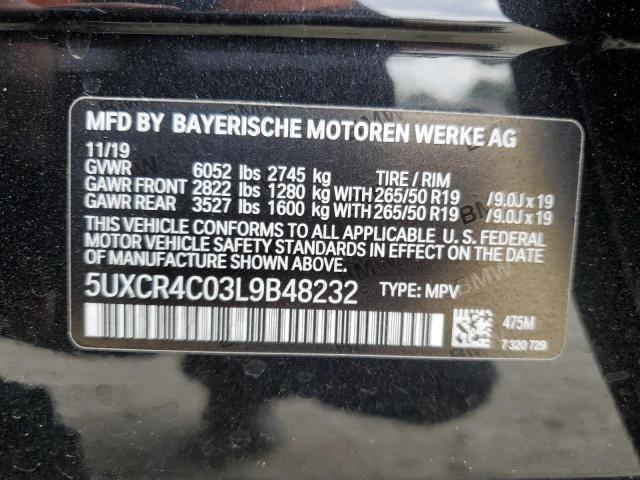 5UXCR4C03L9B48232 BMW X5 SDRIVE 13