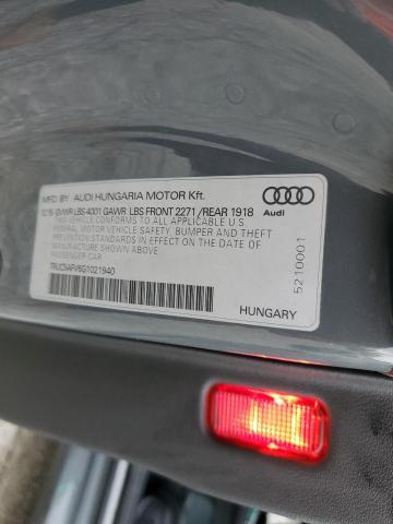 TRUC5AFV6G1021940 Audi TT
