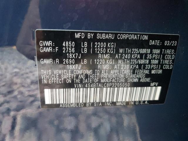 4S4BTALC8P3205050 Subaru Outback On