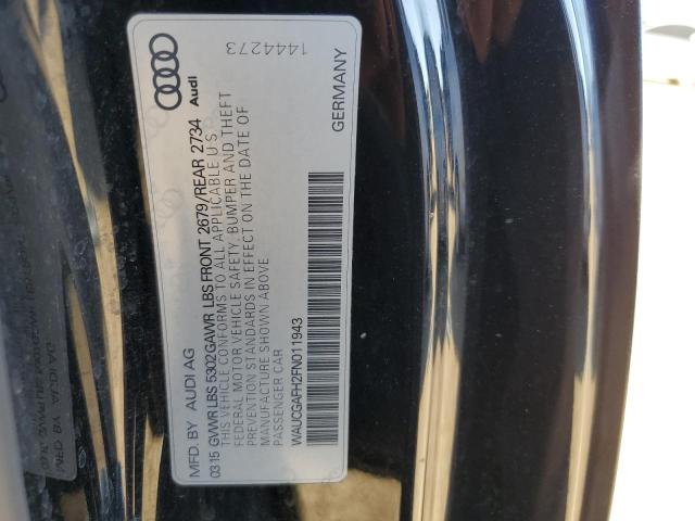 2015 AUDI S5 PREMIUM - WAUCGAFH2FN011943