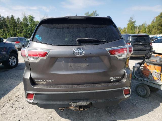 VIN 5TDJKRFH9ES054935 2014 Toyota Highlander, Xle no.6