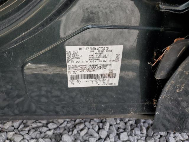 2FMTK4K91FBB22220 Ford Edge Titanium