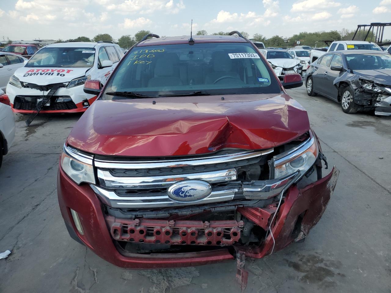 2FMDK3JC7DBC58201 2013 Ford Edge Sel