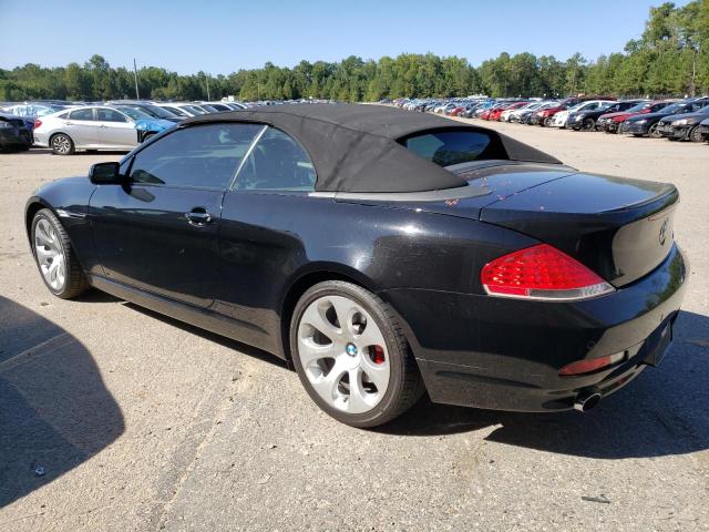 VIN: WBAEK13486CN79988 Auction: COPART Lot: 66094403 Location: VA - RICHMOND WBAEK13486CN79988 BMW 6 SERIES 2006 BLACK Photo 2