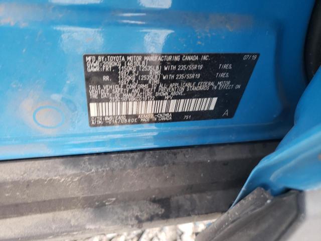 2T3C1RFV6KC019122 Toyota Rav4 Xle Premium