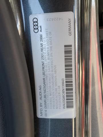 VIN WAU2GAFC4EN139843 2014 Audi A7, Prestige no.12