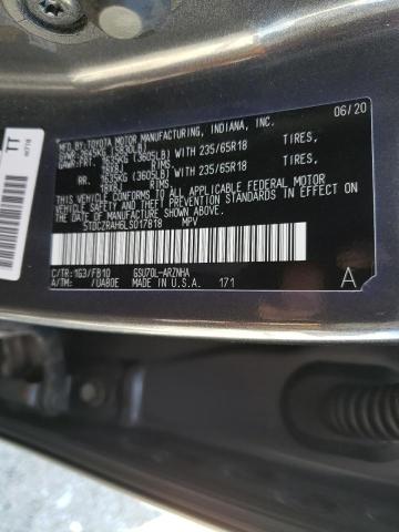 VIN 5TDCZRAH6LS017818 2020 Toyota Highlander, L no.13