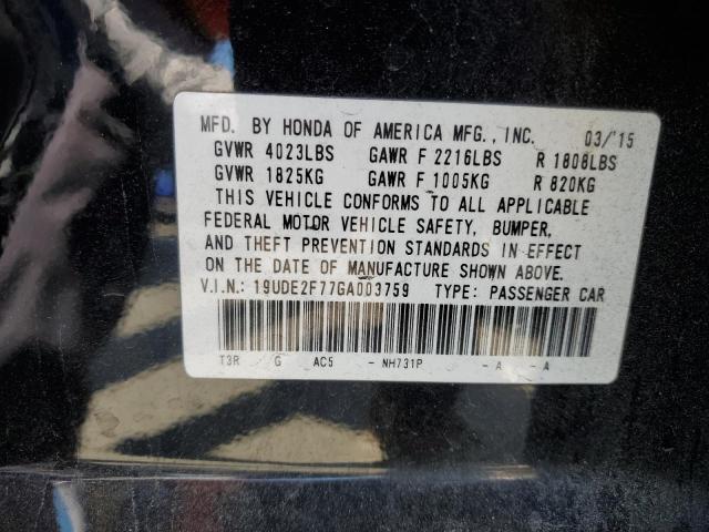 19UDE2F77GA003759 Acura Ilx Premium