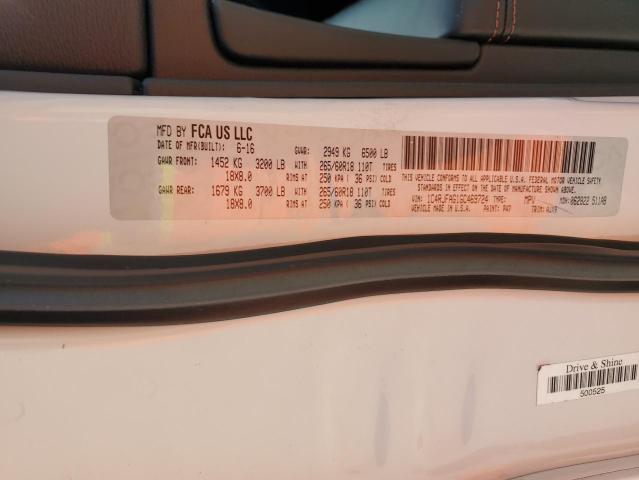 1C4RJFAG1GC469724 Jeep Grand Cherokee Laredo