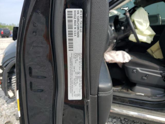 2021 DODGE DURANGO PU 1C4RDJFG9MC764293