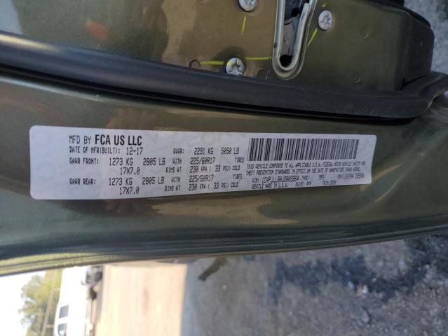 1C4PJLLB0JD605964 Jeep Cherokee Latitude Plus