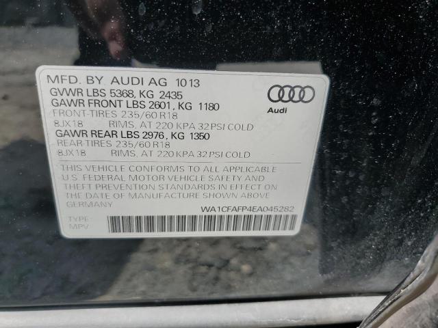 VIN WA1CFAFP4EA045282 2014 Audi Q5, Premium no.14