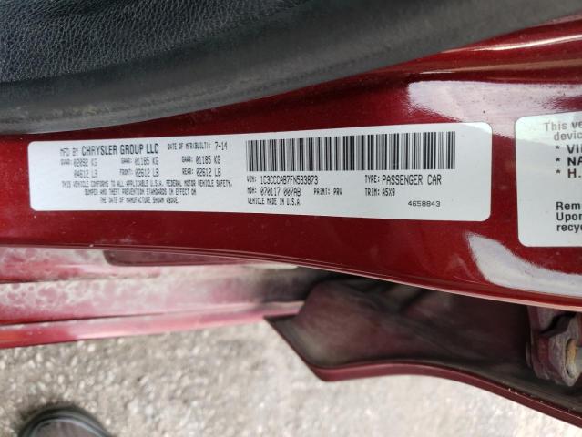 1C3CCCAB7FN533873 Chrysler 200 Limited