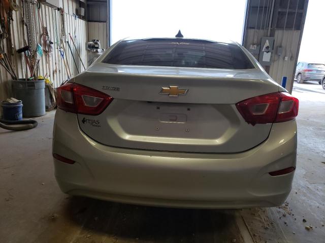  CHEVROLET CRUZE 2018 Сріблястий