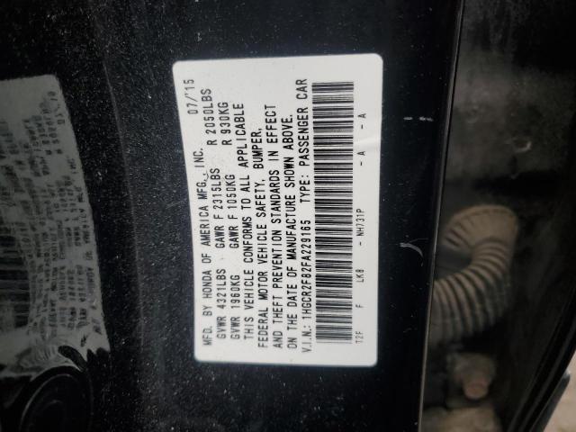 1HGCR2F82FA229165 Honda ACCORD EXL