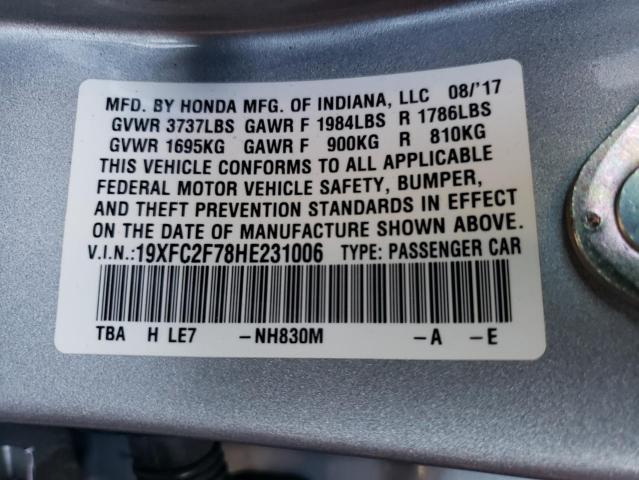 19XFC2F78HE231006 Honda CIVIC EX