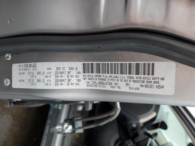 1C4PJLAB9GW137300 Jeep Cherokee Sport