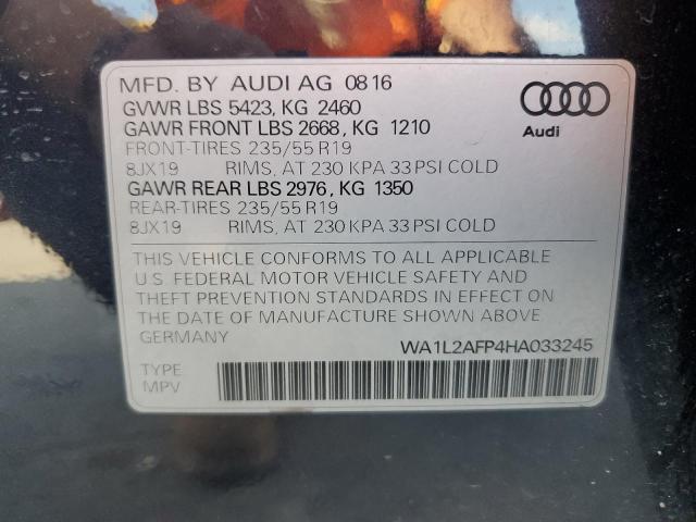 VIN WA1L2AFP4HA033245 2017 Audi Q5, Premium Plus no.14