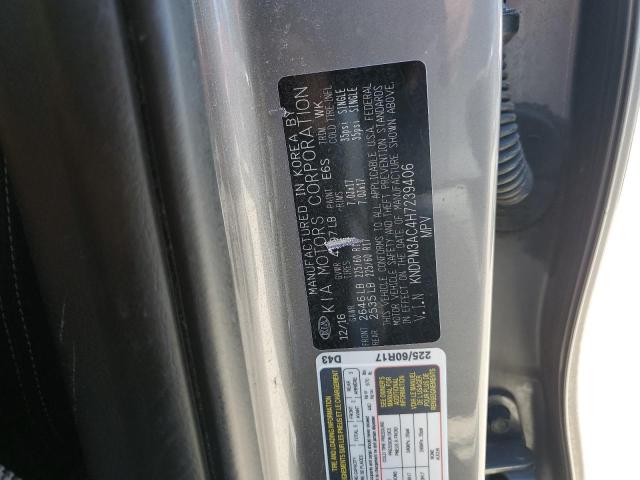 KNDPM3AC4H7239406 KIA Sportage Lx