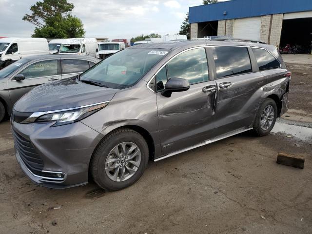 2021 TOYOTA SIENNA XLE VIN: 5TDYRKEC3MS063586