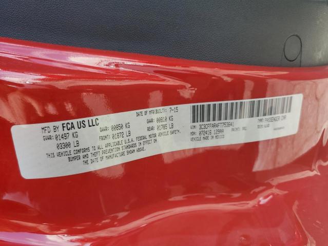 3C3CFFAR4FT753641 Fiat 500 POP