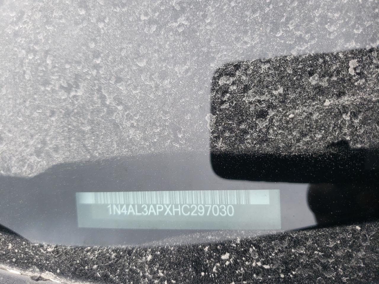1N4AL3APXHC297030 NISSAN ALTIMA 2017