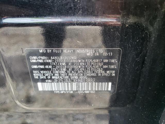 JF2SJAACXEH413882 Subaru Forester 2.5i