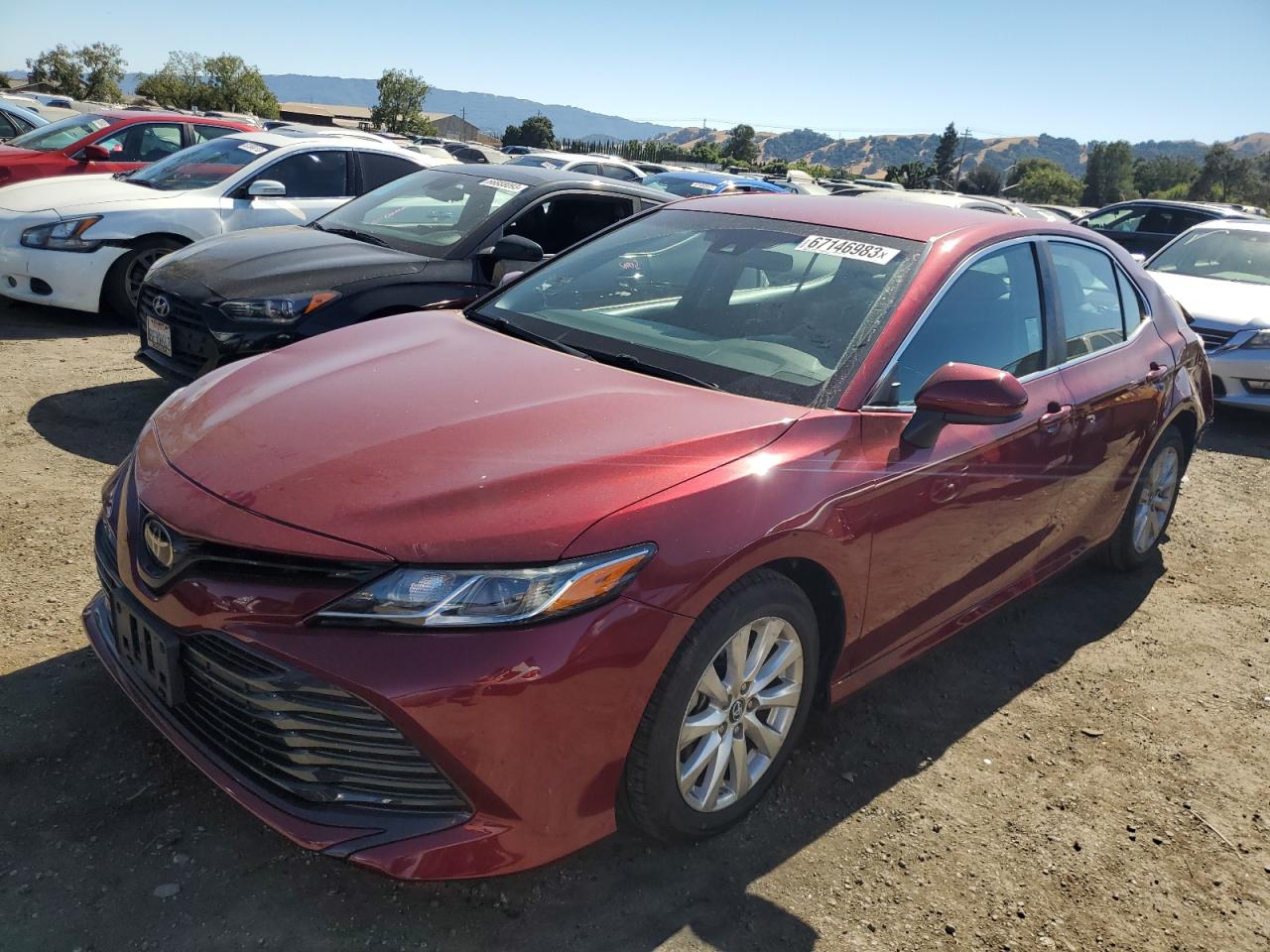 4T1B11HK8JU509079 TOYOTA CAMRY 2018