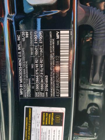 4JGFB4JB2MA315812 Mercedes-Benz GLE 350