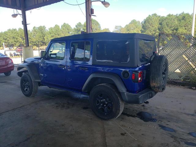 1C4HJXDN6JW248301 Jeep Wrangler Unlimited Sport