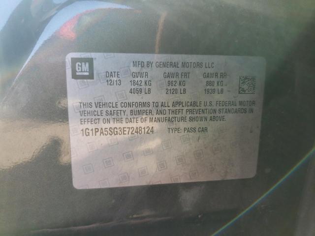 1G1PA5SG3E7248124 Chevrolet CRUZE LS