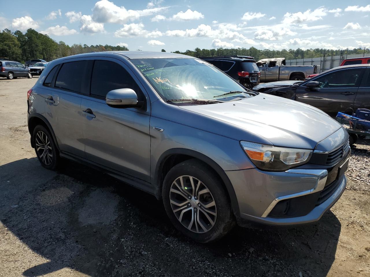 JA4AP3AUXHZ004707 2017 Mitsubishi Outlander Sport Es