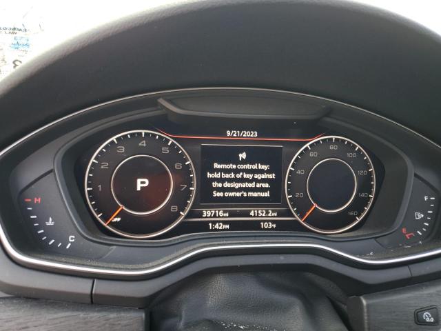 2018 AUDI A5 PRESTIG WAUUNAF54JA009787
