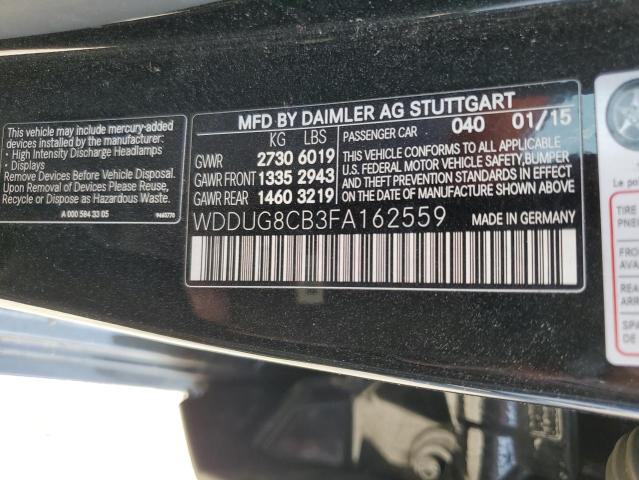 WDDUG8CB3FA162559 Mercedes-Benz S 550