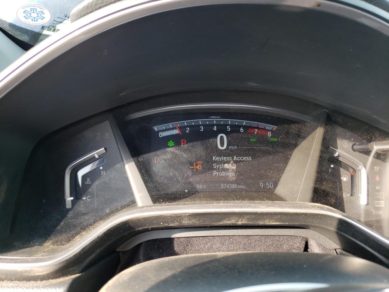 7FARW2H86JE061341 HONDA CRV 2018