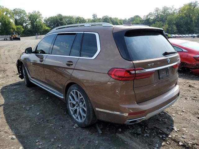 VIN 5UXCW2C01L9D50953 2020 BMW X7, Xdrive40I no.2